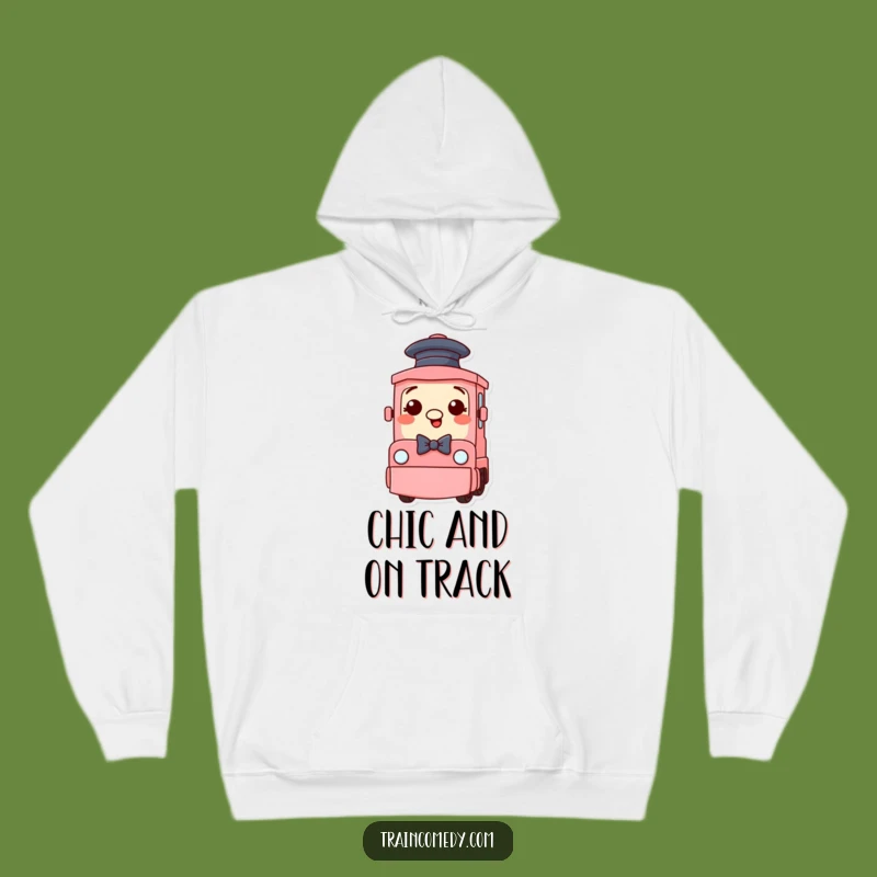 Funny Train Hoodie - Cozy Up with This Dapper & Hilarious Character!