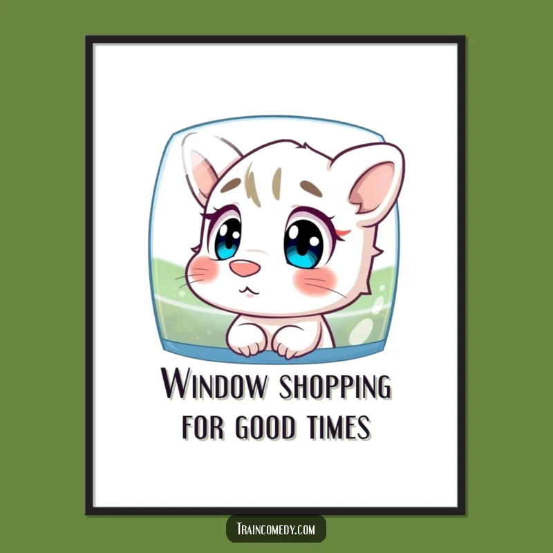 Funny Free Printable Wall Art: Curious Character, Downloadable Humorous Decor