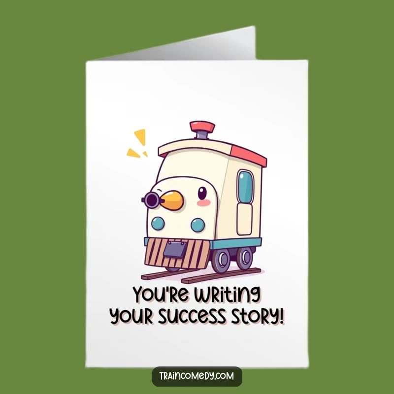 Free Printable Congrats Card: Pencil Whistle Cheers Your Success DIY Gift