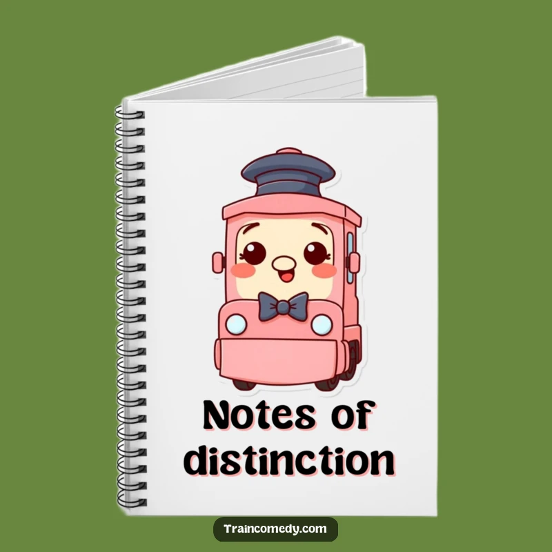 Funny Train Notebook - Jot Down Ideas with Dapper & Hilarious Notes!