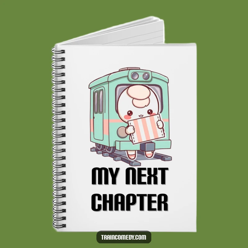 Funny Ticket Character Notebook - Plan Your Adventures with Flair