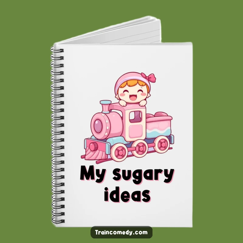 Funny Journal: Candy Train Adventures, Sweet Notes, Perfect Funny Gift