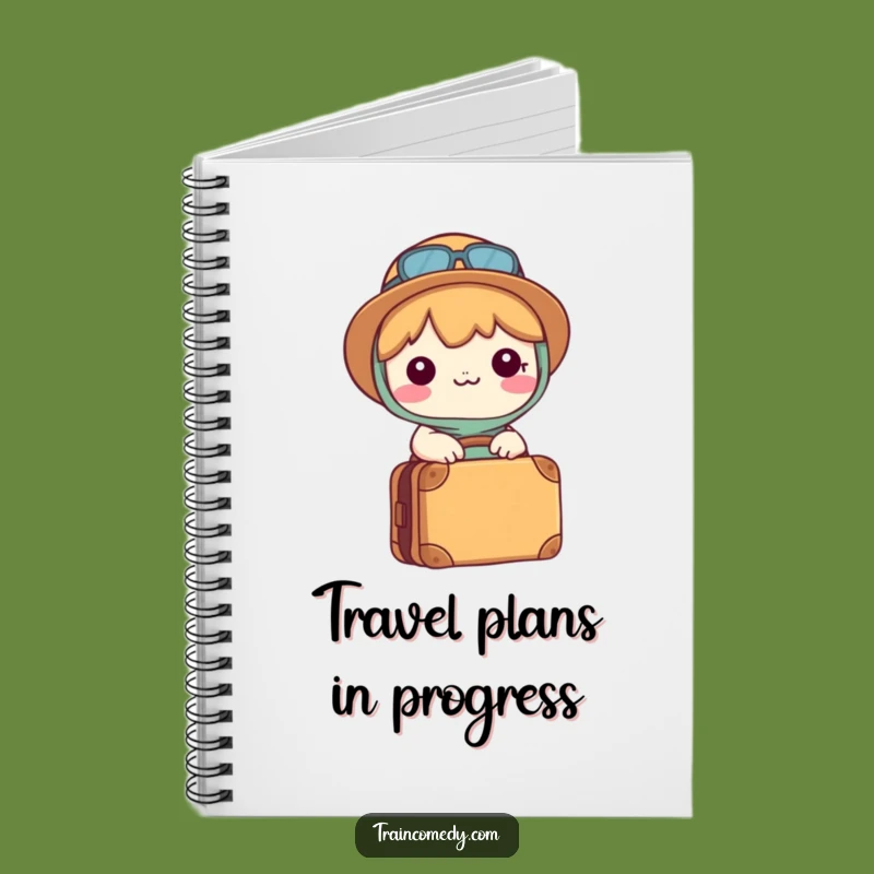 Funny Kawaii Adventure Notebook - Plan Your Next Journey