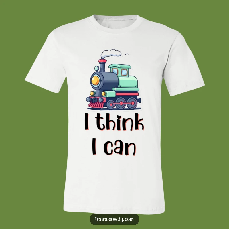 Funny Train Whistle T-Shirt - Cheerful Steam Engine Tee for Enthusiasts