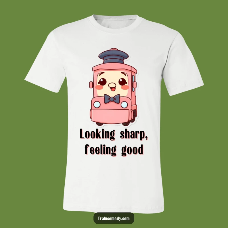 Funny Train T-Shirt - Sassy & Stylish Character for Fun Outings!